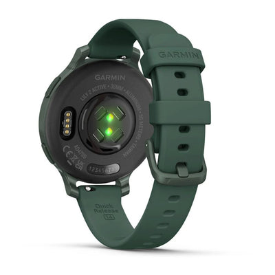 Garmin Lily 2 Active (Jasper Green with Jasper Green Silicone Band)