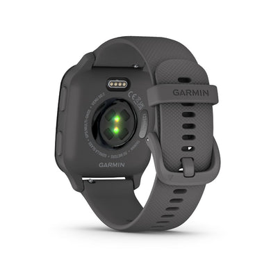 Garmin Venu SQ 2 (Slate Bezel with Shadow Grey Case and Silicone Band) 