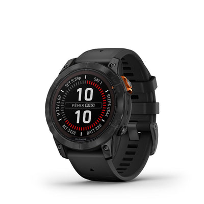 Garmin Fenix 7 Pro Solar (Slate with Black Band)