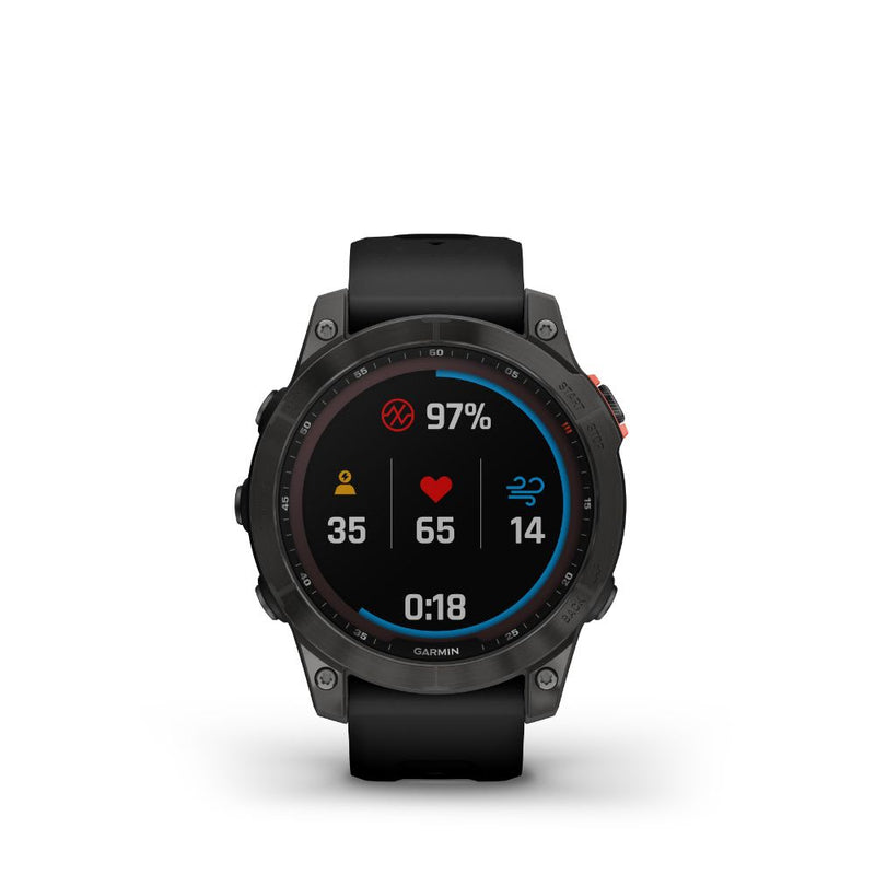 Garmin Fenix 7 Solar (Slate Grey with Black Band)