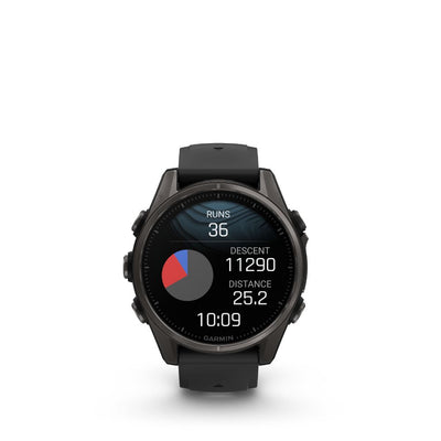 Garmin Fenix 8 51mm AMOLED (Slate Grey with Black Silicone Band)