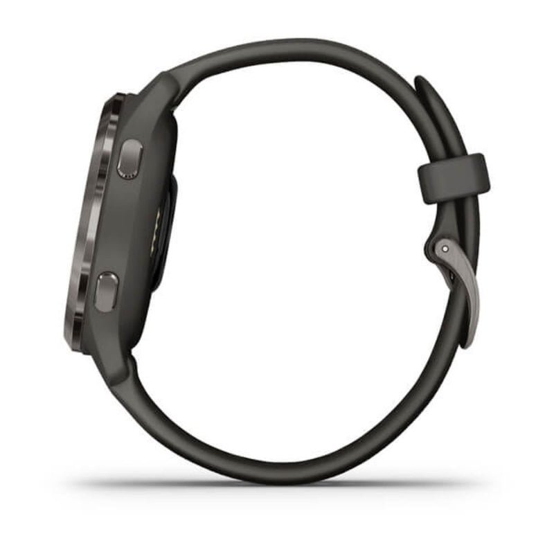 Garmin Venu 2S (Slate Bezel with Graphite Case and Silicone Band)