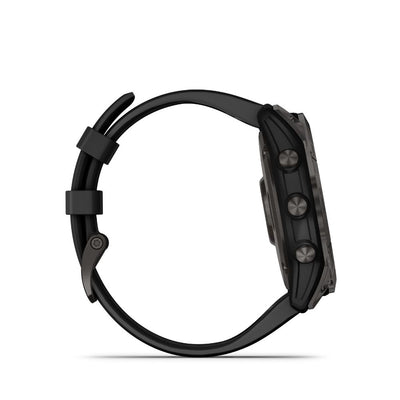 Garmin Fenix 7X Sapphire Solar (Carbon Grey DLC Titanium with Black Band)