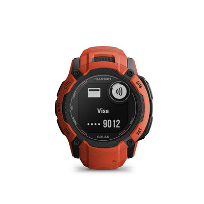 Garmin Instinct 2X Solar (Flame Red)