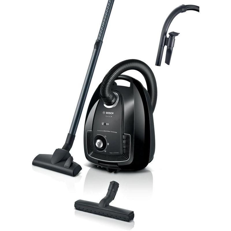 Bosch Series 4 Bagged Vacuum Cleaner (Black)