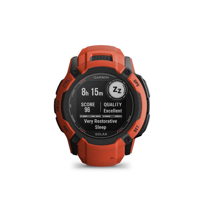 Garmin Instinct 2X Solar (Flame Red)