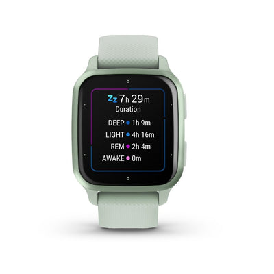 Garmin Venu SQ 2 (Metallic Mint Bezel with Mint Case and Silicone Band)