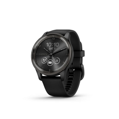 Garmin vivomove Trend (Slate SS with Black Case and Band)