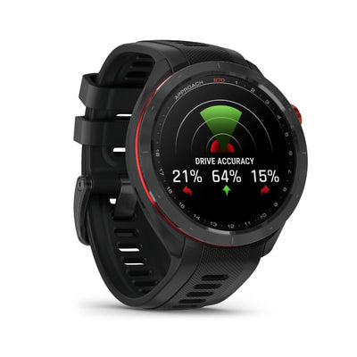 Garmin Approach S70 47mm (Black with Black Band)