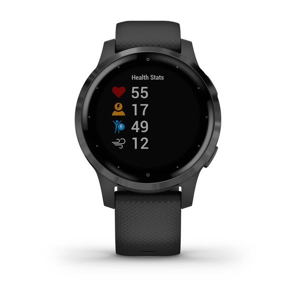 Garmin vivoactive 4S, Black with Slate Hardware