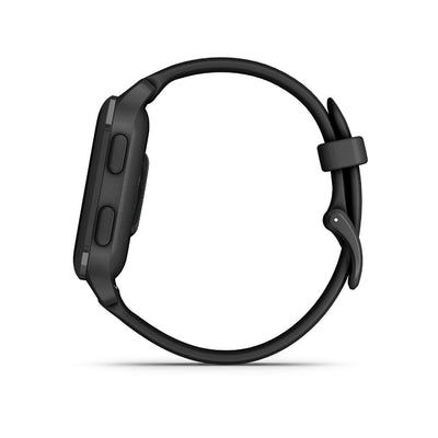 Garmin Venu SQ 2 Music (Slate Bezel with Black Case and Silicone Band) 