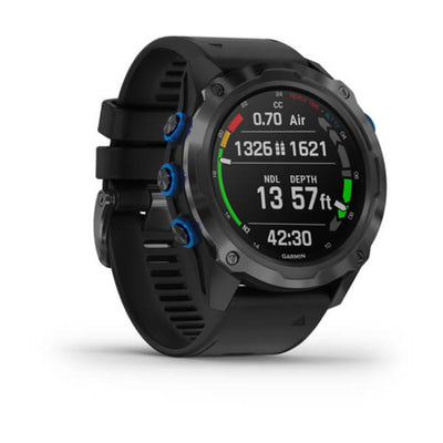 Garmin Descent Mk2i (Titanium Carbon Grey DLC with Black Band)