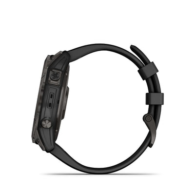 Garmin Fenix 7X Sapphire Solar (Carbon Grey DLC Titanium with Black Band)