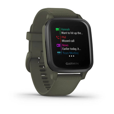 Garmin Venu SQ Music Edition (Moss with Slate Bezel)