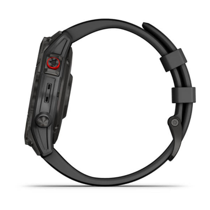 Garmin Epix (Black/Carbon Grey DLC Titanium with Silicone Band)