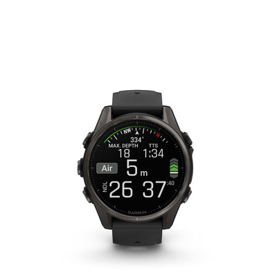 Garmin Fenix 8 51mm AMOLED (Slate Grey with Black Silicone Band)