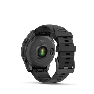 Garmin Fenix E 47mm AMOLED (Slate Grey Steel with Black Silicone Band)