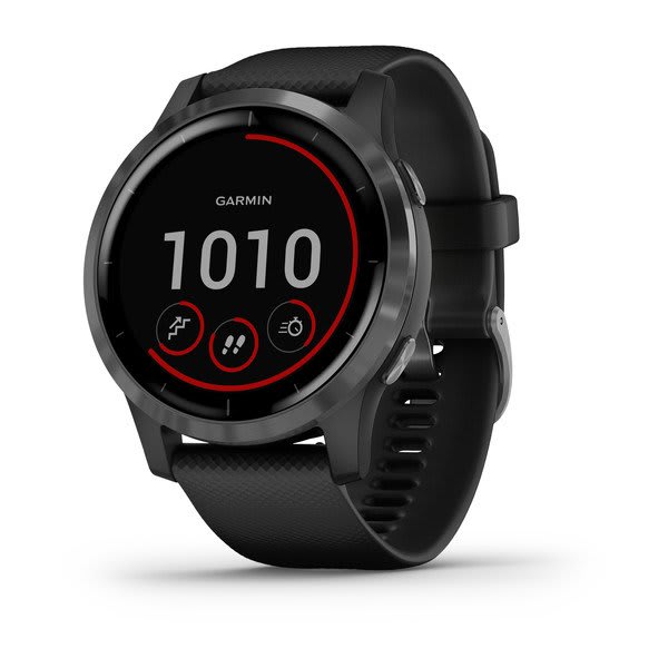 Garmin vivoactive 4, Black with Slate Hardware