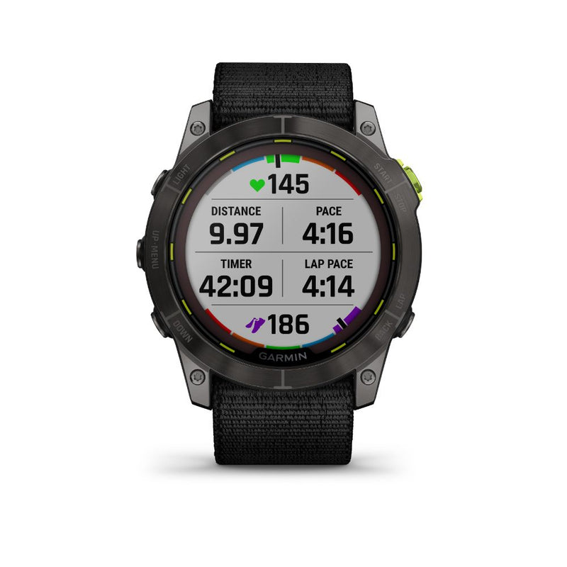 Garmin Enduro 2 (Carbon Grey DLC Titanium with Black Nylon Strap)