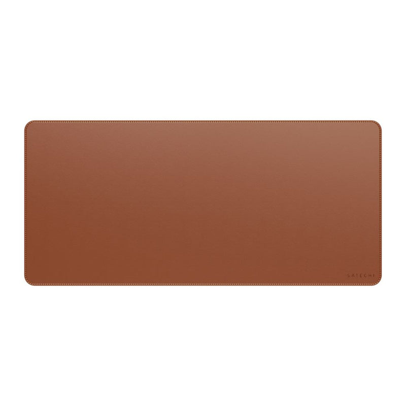 Satechi Vegan-Leather Premium Desk Mat Brown