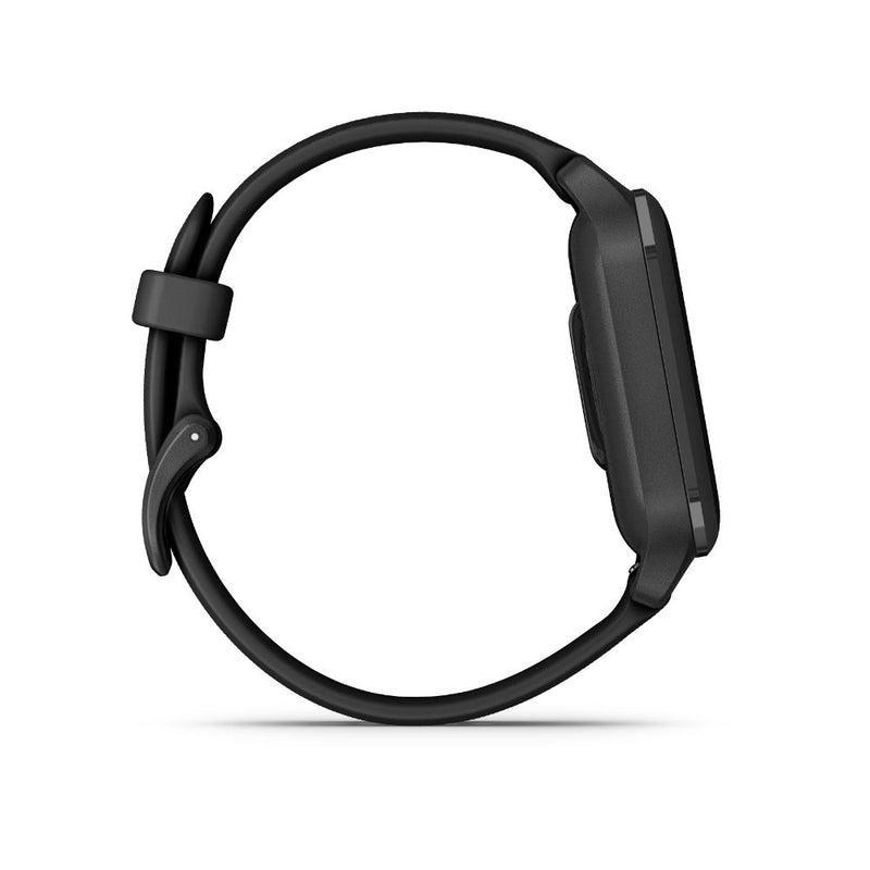 Garmin Venu SQ 2 Music (Slate Bezel with Black Case and Silicone Band) 