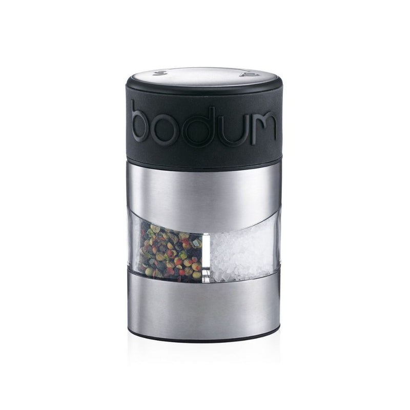 Bodum Twin Salt and Pepper Grinder (Black)