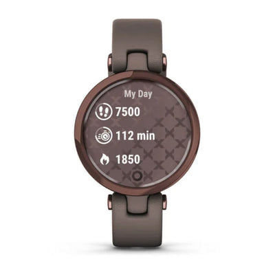 Garmin Lily Classic Edition (Paloma with Dark Bronze Bezel and Italian Leather Band)