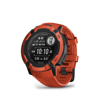 Garmin Instinct 2X Solar (Flame Red)