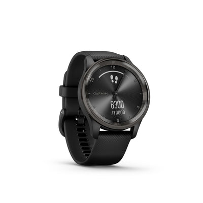 Garmin vivomove Trend (Slate SS with Black Case and Band)