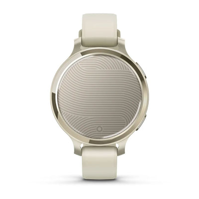 Garmin Lily 2 Active (Cream Gold with Bone Silicone Band)