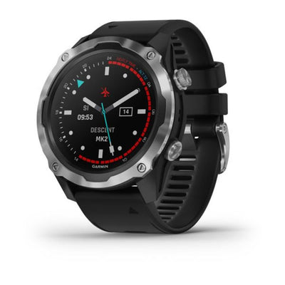 Garmin Descent Mk2 (Stainless Steel with Black Band)