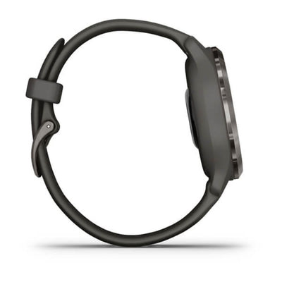 Garmin Venu 2S (Slate Bezel with Graphite Case and Silicone Band)