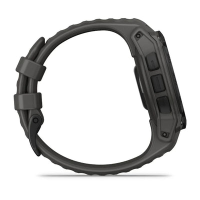 Garmin Instinct E – 45 mm Black with Charcoal Silicone Band