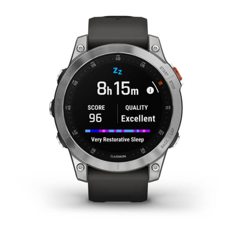 Garmin Epix (Slate/Stainless Steel with Silicone Band)