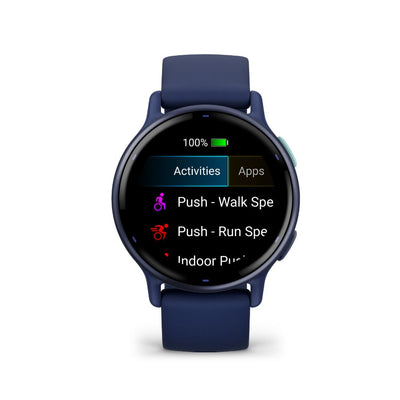 Garmin vivoactive 5 (Metallic Captain Blue with Blue Band)