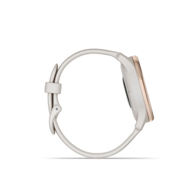 Garmin vivomove Trend (Peach SS with Cream Case and Band)