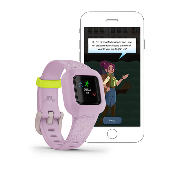 Garmin vivofit jr. 3 (Lilac Floral)