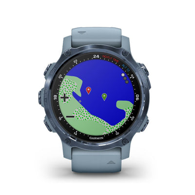 Garmin Descent Mk2S (Mineral Blue with Sea Foam Silicone Band)