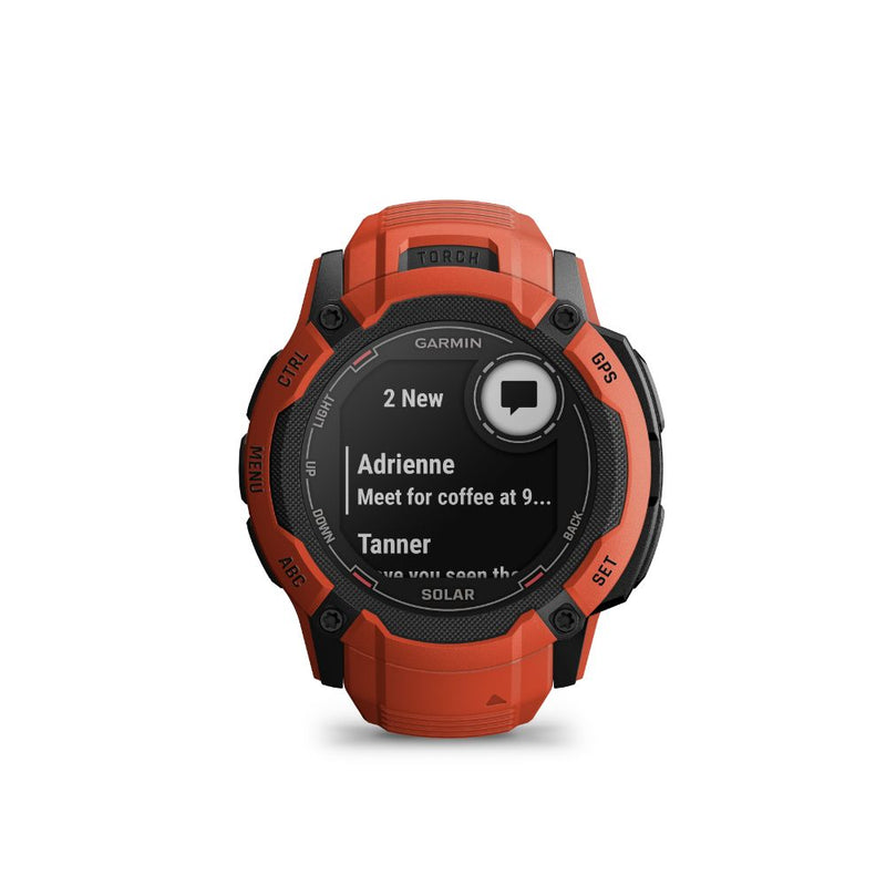 Garmin Instinct 2X Solar (Flame Red)