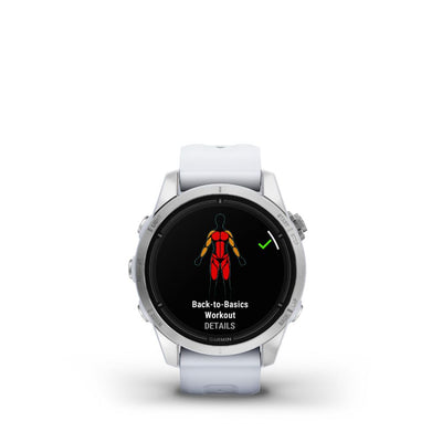 Garmin Epix Pro Gen2 42mm (Silver with Whitestone Band)