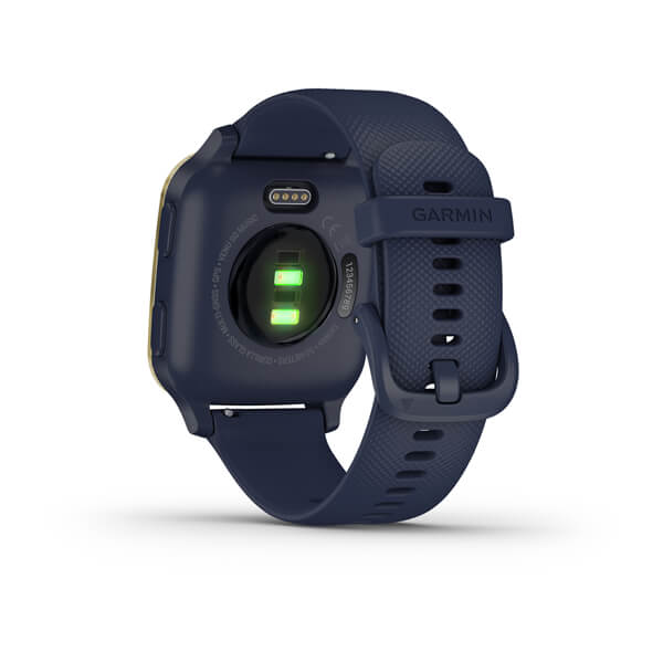 Garmin Venu SQ Music Edition (Navy with Light Gold Bezel)