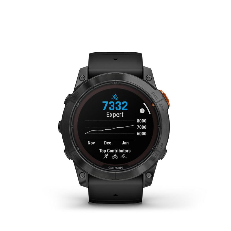 Garmin Fenix 7X Pro Solar (Slate with Black Band)