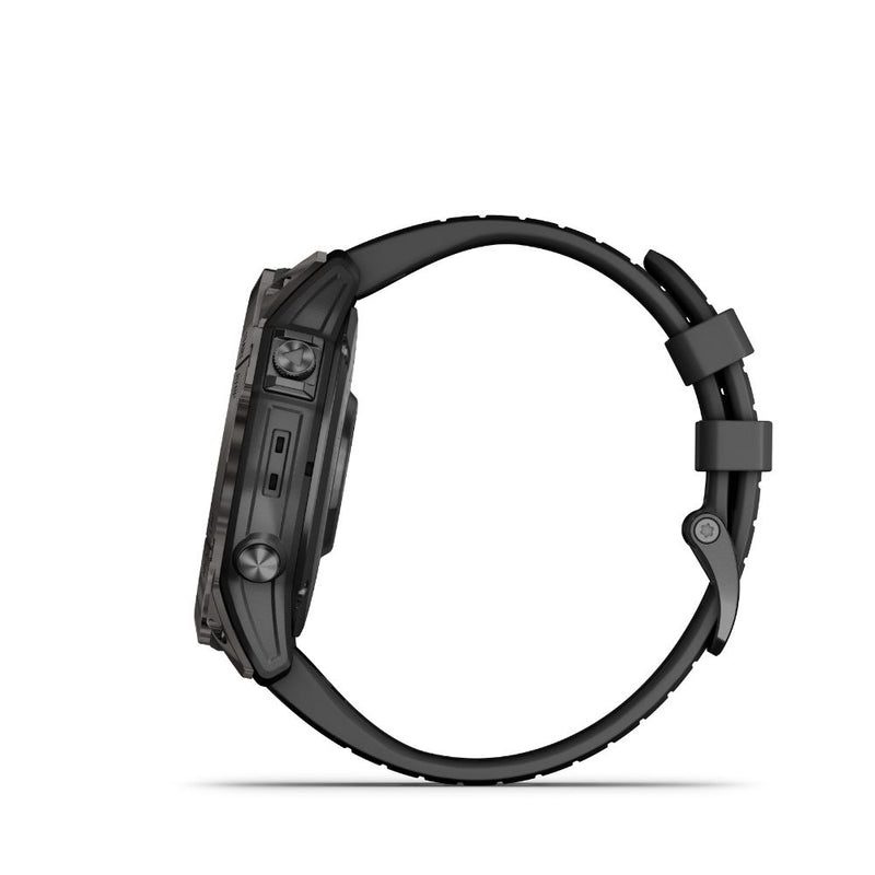 Garmin Fenix 7X Pro Sapphire Solar (Grey Titanium with Black Band)