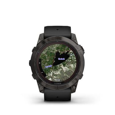 Garmin Fenix 7X Pro Sapphire Solar (Grey Titanium with Black Band)