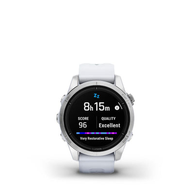 Garmin Epix Pro Gen2 42mm (Silver with Whitestone Band)