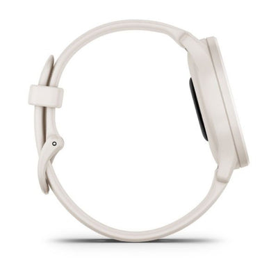 Garmin Vivomove Sport (Ivory Case with Silicone Band with Peach Gold Accents)