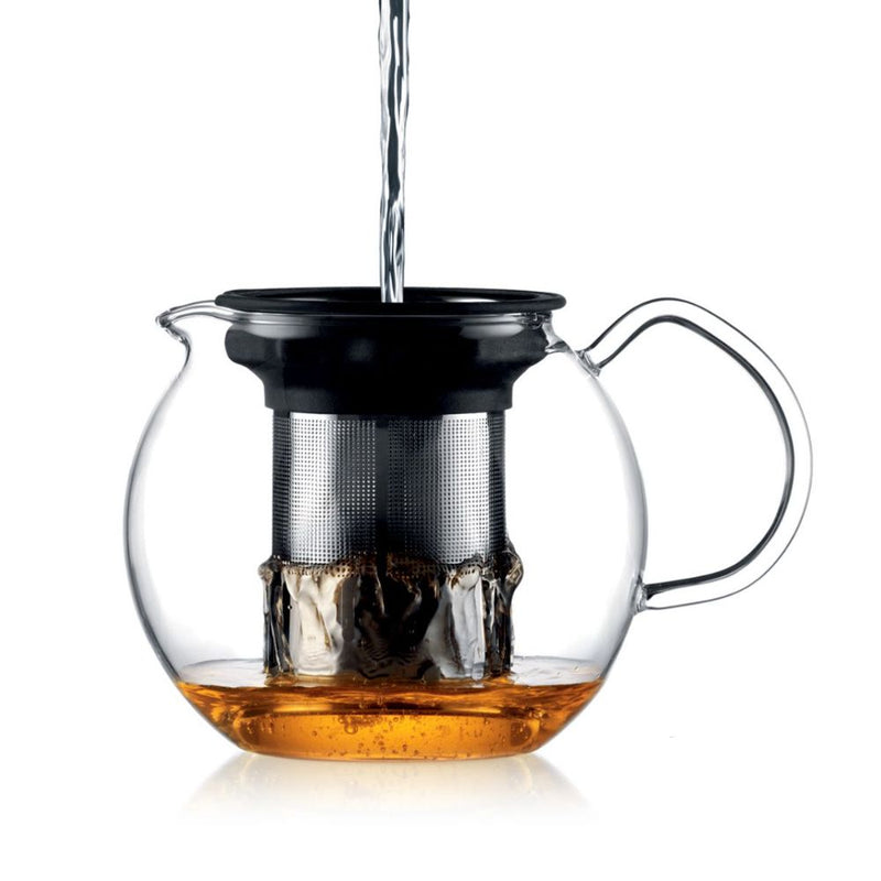 Bodum Assam Tea Press with Stainless Steel Filter 1L (Silver)