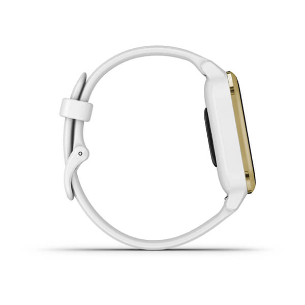 Garmin Venu SQ (White with Light Gold Bezel)