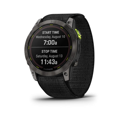 Garmin Enduro 2 (Carbon Grey DLC Titanium with Black Nylon Strap)