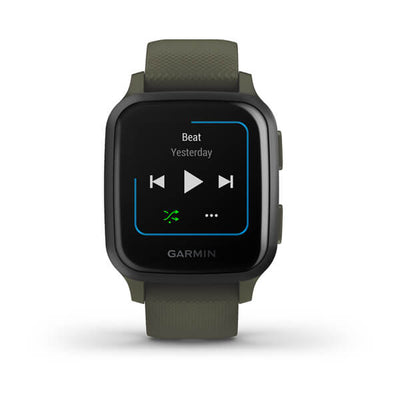 Garmin Venu SQ Music Edition (Moss with Slate Bezel)